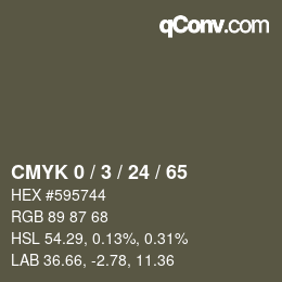 Color code: CMYK 0 / 3 / 24 / 65 | qconv.com