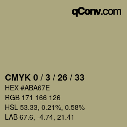 颜色代码: CMYK 0 / 3 / 26 / 33 | qconv.com