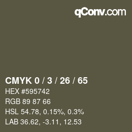 Color code: CMYK 0 / 3 / 26 / 65 | qconv.com