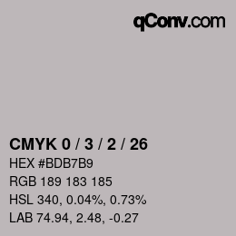 Color code: CMYK 0 / 3 / 2 / 26 | qconv.com