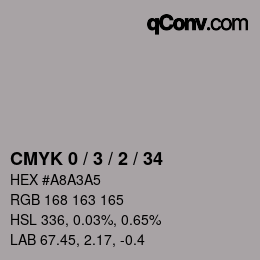 Color code: CMYK 0 / 3 / 2 / 34 | qconv.com