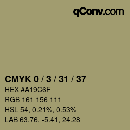 Color code: CMYK 0 / 3 / 31 / 37 | qconv.com