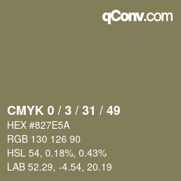 Color code: CMYK 0 / 3 / 31 / 49 | qconv.com