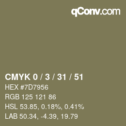 Color code: CMYK 0 / 3 / 31 / 51 | qconv.com