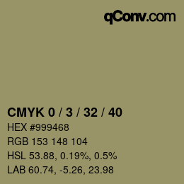 Color code: CMYK 0 / 3 / 32 / 40 | qconv.com