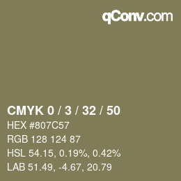 Color code: CMYK 0 / 3 / 32 / 50 | qconv.com