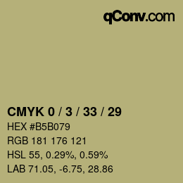 Color code: CMYK 0 / 3 / 33 / 29 | qconv.com