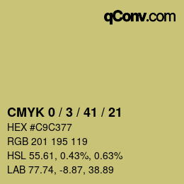 Color code: CMYK 0 / 3 / 41 / 21 | qconv.com