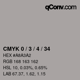 Color code: CMYK 0 / 3 / 4 / 34 | qconv.com