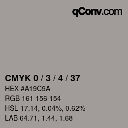 Color code: CMYK 0 / 3 / 4 / 37 | qconv.com