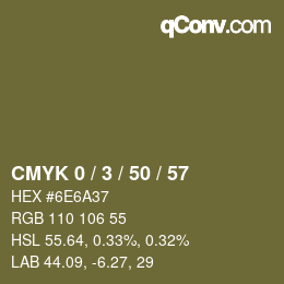 Color code: CMYK 0 / 3 / 50 / 57 | qconv.com