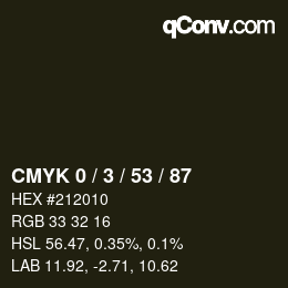 Color code: CMYK 0 / 3 / 53 / 87 | qconv.com