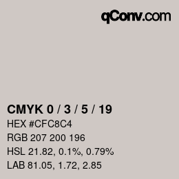 Color code: CMYK 0 / 3 / 5 / 19 | qconv.com