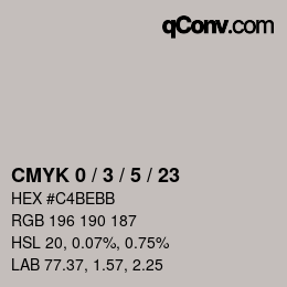 Color code: CMYK 0 / 3 / 5 / 23 | qconv.com