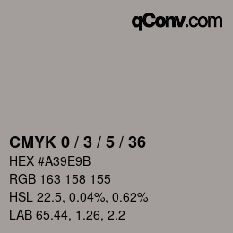 Color code: CMYK 0 / 3 / 5 / 36 | qconv.com