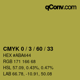 Color code: CMYK 0 / 3 / 60 / 33 | qconv.com