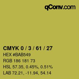 Color code: CMYK 0 / 3 / 61 / 27 | qconv.com