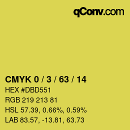 Color code: CMYK 0 / 3 / 63 / 14 | qconv.com