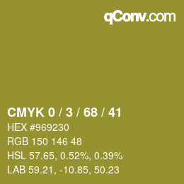 Color code: CMYK 0 / 3 / 68 / 41 | qconv.com