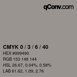 Color code: CMYK 0 / 3 / 6 / 40 | qconv.com