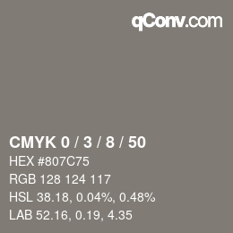 Color code: CMYK 0 / 3 / 8 / 50 | qconv.com