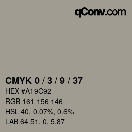 Color code: CMYK 0 / 3 / 9 / 37 | qconv.com