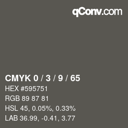 Color code: CMYK 0 / 3 / 9 / 65 | qconv.com