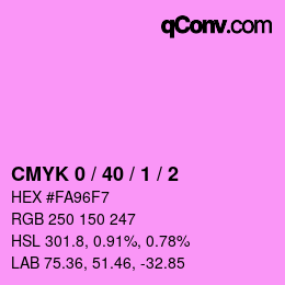 Color code: CMYK 0 / 40 / 1 / 2 | qconv.com
