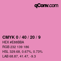 Color code: CMYK 0 / 40 / 20 / 9 | qconv.com