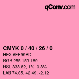 Color code: CMYK 0 / 40 / 26 / 0 | qconv.com