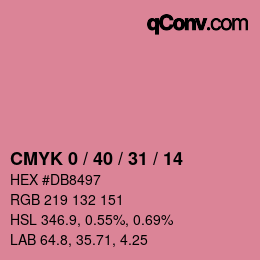 Color code: CMYK 0 / 40 / 31 / 14 | qconv.com