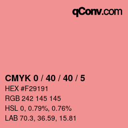 Color code: CMYK 0 / 40 / 40 / 5 | qconv.com