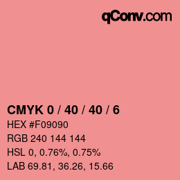 Color code: CMYK 0 / 40 / 40 / 6 | qconv.com