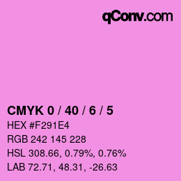 Color code: CMYK 0 / 40 / 6 / 5 | qconv.com