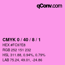 Color code: CMYK 0 / 40 / 8 / 1 | qconv.com