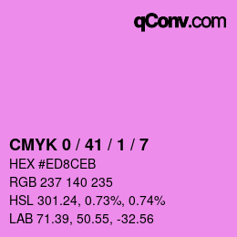 颜色代码: CMYK 0 / 41 / 1 / 7 | qconv.com