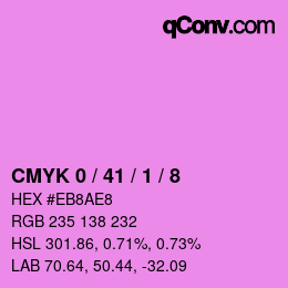 Código de color: CMYK 0 / 41 / 1 / 8 | qconv.com