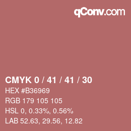 Color code: CMYK 0 / 41 / 41 / 30 | qconv.com