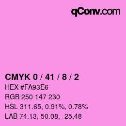 カラーコード: CMYK 0 / 41 / 8 / 2 | qconv.com