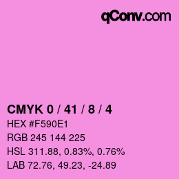 Color code: CMYK 0 / 41 / 8 / 4 | qconv.com