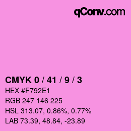 カラーコード: CMYK 0 / 41 / 9 / 3 | qconv.com