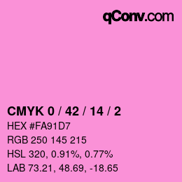 Color code: CMYK 0 / 42 / 14 / 2 | qconv.com