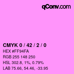 Color code: CMYK 0 / 42 / 2 / 0 | qconv.com