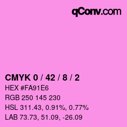 Color code: CMYK 0 / 42 / 8 / 2 | qconv.com