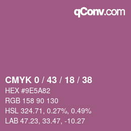 Color code: CMYK 0 / 43 / 18 / 38 | qconv.com