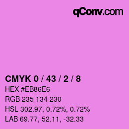 Color code: CMYK 0 / 43 / 2 / 8 | qconv.com