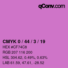 Código de color: CMYK 0 / 44 / 3 / 19 | qconv.com