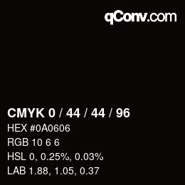 Color code: CMYK 0 / 44 / 44 / 96 | qconv.com