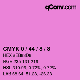 Color code: CMYK 0 / 44 / 8 / 8 | qconv.com