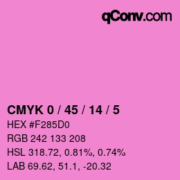 Color code: CMYK 0 / 45 / 14 / 5 | qconv.com